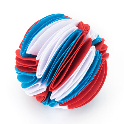 Bola Esnifadora Plegable para Perros para Juegos de Entrenamiento de IQ