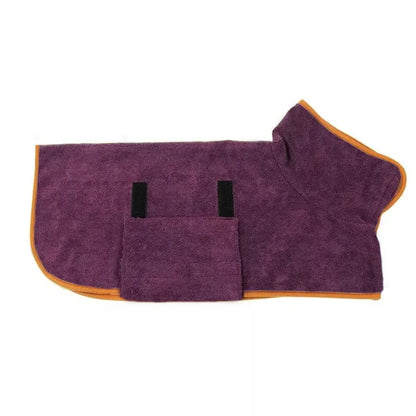 Bata de Baño Secado Rápido para Mascotas