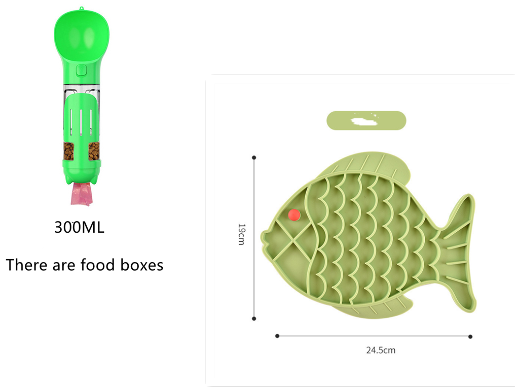 Plato de Comida Lenta de Silicona para Perros y Mascotas