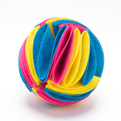 Bola Esnifadora Plegable para Perros para Juegos de Entrenamiento de IQ