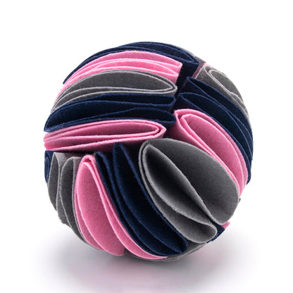 Bola Esnifadora Plegable para Perros para Juegos de Entrenamiento de IQ